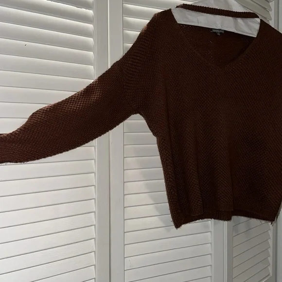 Charlotte Russe women’s brown sweater size s/m - Picture 4 of 4